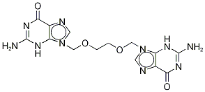 O-[(guanin-9-yl)methyl] acyclovir Structure,166762-90-9Structure