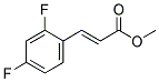 Methyl 3-(2,4-difluorophenyl)acrylate Structure,166883-00-7Structure