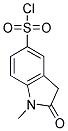 1-Methyl-2-oxo-5-indolinesulfonyl chloride Structure,166883-20-1Structure