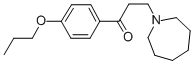 3-(Azepan-1-yl)-1-(4-propoxyphenyl)propan-1-one Structure,16689-12-6Structure