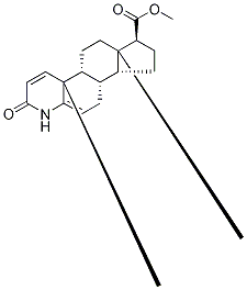 3-Oxo-4-aza-5alpha-androst-1,5-diene-17beta-carboxylic Acid Methyl Ester Structure,166896-62-4Structure