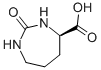 1H-1,3-diazepine-4-carboxylicacid,hexahydro-2-oxo-,(r)-(9ci) Structure,166961-73-5Structure