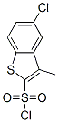 5-Chloro-3-methylbenzo[b]thiophene-2-sulphonyl chloride Structure,166964-33-6Structure