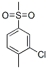 2-Chloro-1-methyl-(4-methylsulfonyl) benzene Structure,1671-18-7Structure