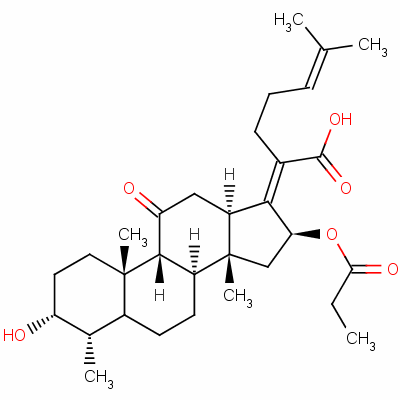 11-Monoketofusidic Acid Structure,16711-91-4Structure