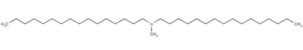 N-hexadecyl-n-methylhexadecan-1-amine Structure,16724-61-1Structure