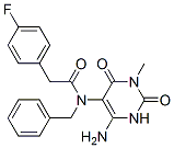  n-(4-氨基-1,2,3,6-四氫-1-甲基-2,6-二氧代-5-嘧啶)-4-氟-n-(苯基甲基)-苯乙酰胺結(jié)構(gòu)式_167299-13-0結(jié)構(gòu)式