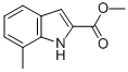 Methyl 7-methyl-1H-indole-2-carboxylate Structure,16732-82-4Structure