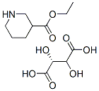 (R)-3-哌啶甲酸乙酯-L-酒石酸鹽結構式_167392-57-6結構式