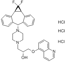 Zosuquidar Trihydrochloride Structure,167465-36-3Structure