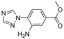 Benzoic acid, 3-amino-4-(1h-1,2,4-triazol-1-yl)-, methyl ester Structure,167626-50-8Structure