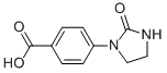 Benzoic acid, 4-(2-oxo-1-imidazolidinyl)- Structure,167626-55-3Structure