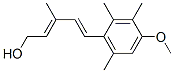 5-(4-Methoxy-2,3,6-trimethylphenyl)-3-methyl-2,4-pentadien-1-ol Structure,167637-42-5Structure