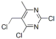 2,4-Dichloro-5-(chloromethyl)-6-methylpyrimidine Structure,16768-43-7Structure