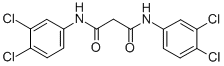 N1,n1-bis(3,4-dichlorophenyl)malonamide Structure,1677-30-1Structure