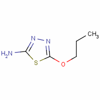 5-丙氧基-1,3,4-噻二唑-2-胺結(jié)構(gòu)式_16784-24-0結(jié)構(gòu)式