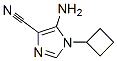 1H-imidazole-4-carbonitrile, 5-amino-1-cyclobutyl- Structure,167873-56-5Structure