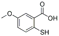 2-Mercapto-5-methoxybenzoic acid Structure,16807-37-7Structure