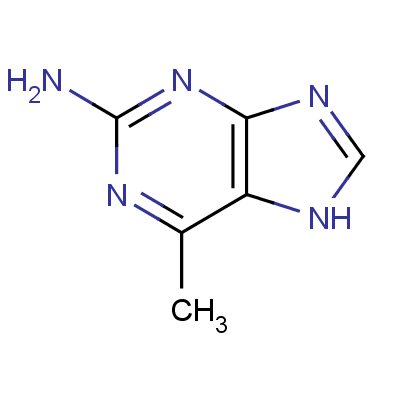 9H-purin-2-amine, 6-methyl- Structure,1681-10-3Structure