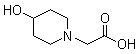 2-(4-Hydroxypiperidin-1-yl)acetic acid Structure,168159-33-9Structure