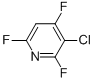 3-Chloro-2,4,6-trifluoropyridine Structure,1682-79-7Structure