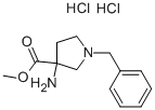 Methyl 3-amino-1-benzyl-3-pyrrolidinecarboxylate 2hcl Structure,168210-69-3Structure