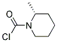 1-Piperidinecarbonyl chloride, 2-methyl-, (r)-(9ci) Structure,168253-03-0Structure