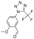 2-Methoxy-5-(5-trifluoromethyl-tetrazol-1-yl)-benzaldehyde Structure,168267-11-6Structure