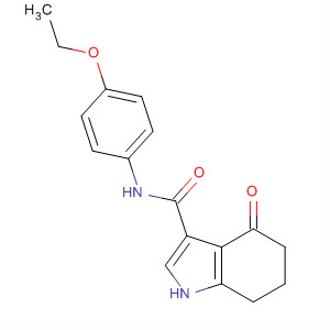 N-(4-ethoxyphenyl)-4,5,6,7-tetrahydro-4-oxo-1h-indole-3-carboxamide Structure,168271-95-2Structure