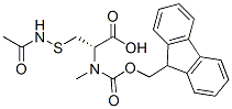 Fmoc-D-Cys(Acm)-OH結(jié)構(gòu)式_168300-88-7結(jié)構(gòu)式