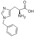 2-Amino-3-[1-(phenylmethyl)imidazol-4-yl]propanoic acid Structure,16832-24-9Structure