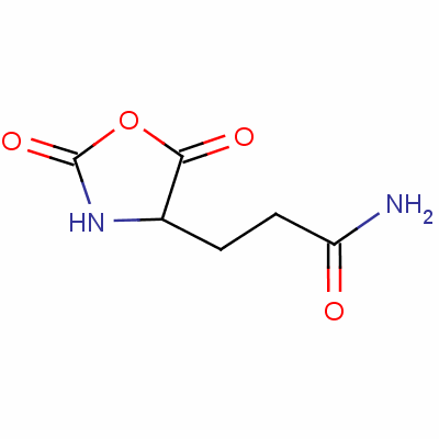 2,5-Dioxo-4-oxazolidinepropanamide Structure,16874-69-4Structure