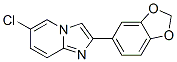 2-Benzo[1,3]dioxol-5-yl-6-chloro-imidazo[1,2-a]pyridine Structure,168837-35-2Structure