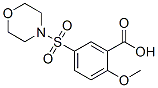 2-Methoxy-5-(morpholine-4-sulfonyl)-benzoic acid Structure,168890-59-3Structure