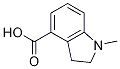 1-Methylindoline-4-carboxylic acid Structure,168899-63-6Structure