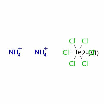 Ammonium hexachlorotellurate(iv) Structure,16893-14-4Structure