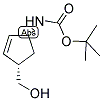 Tert-butyl (1r,4s)-4-(hydroxymethyl)cyclopent-2-enylcarbamate Structure,168960-18-7Structure