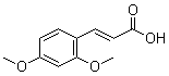 2,4-Dimethoxycinnamic acid Structure,16909-09-4Structure