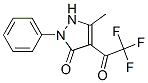 4-Trifluoroacetyl-3-methyl-1-phenyl-5-pyrazolone Structure,1691-93-6Structure