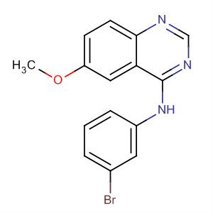 N-(3-bromophenyl)-6-methoxyquinazolin-4-amine Structure,169205-79-2Structure