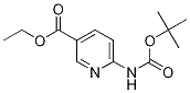 6-(叔丁氧基羰基)煙酸乙酯結(jié)構(gòu)式_169280-82-4結(jié)構(gòu)式