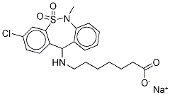 (+)-Tianeptine monosodium salt Structure,169293-32-7Structure