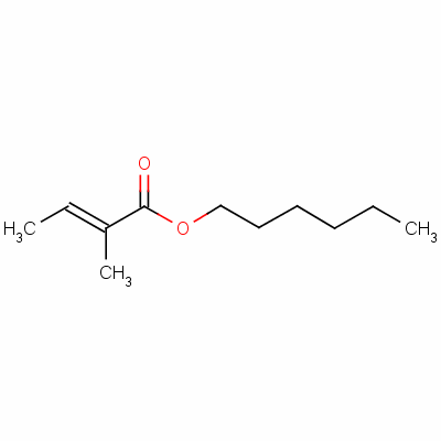 Hexyl tiglate Structure,16930-96-4Structure