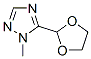 1H-1,2,4-triazole, 5-(1,3-dioxolan-2-yl)-1-methyl- Structure,169377-67-7Structure