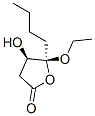 2(3H)-furanone,5-butyl-5-ethoxydihydro-4-hydroxy-,(4r-cis)-(9ci)Structure,169396-13-8Structure 2(3H)-furanone,5-butyl-5-ethoxydihydro-4-hydroxy-,(4r-cis)-(9ci) Structure,169396-13-8Structure
