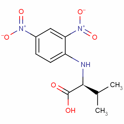 N-(2,4-dinitrophenyl)-l-valine Structure,1694-97-9Structure