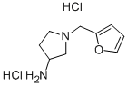 1-Furan-2-ylmethyl-pyrrolidin-3-ylamine dihydrochloride Structure,169452-23-7Structure