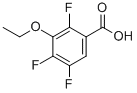 2,4,5-Trifluoro-3-ethoxy benzoic acid Structure,169507-61-3Structure