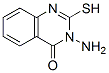 3-Amino-2-mercapto-3H-quinazolin-4-one Structure,16951-33-0Structure