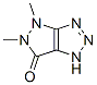 Pyrazolo[3,4-d]-1,2,3-triazol-6(1h)-one, 4,5-dihydro-4,5-dimethyl-(9ci) Structure,169511-84-6Structure